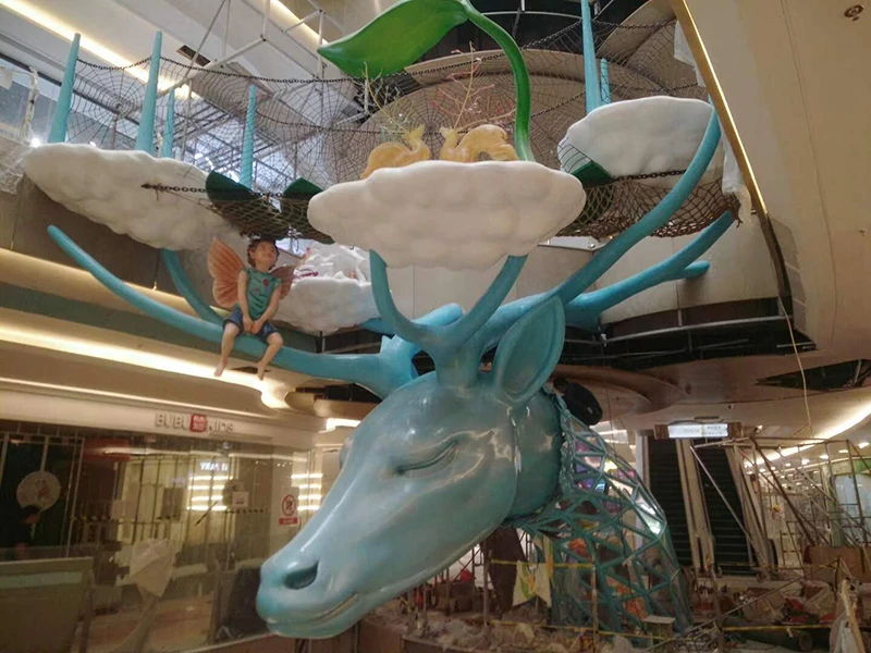 Large-scale Outdoor Fiberglass Sculpture